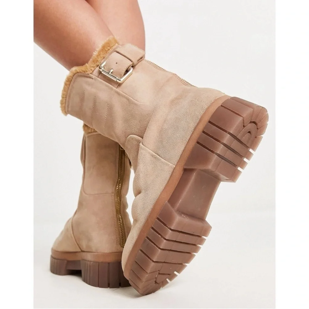 FREE PEOPLE Fable Chunky Boots